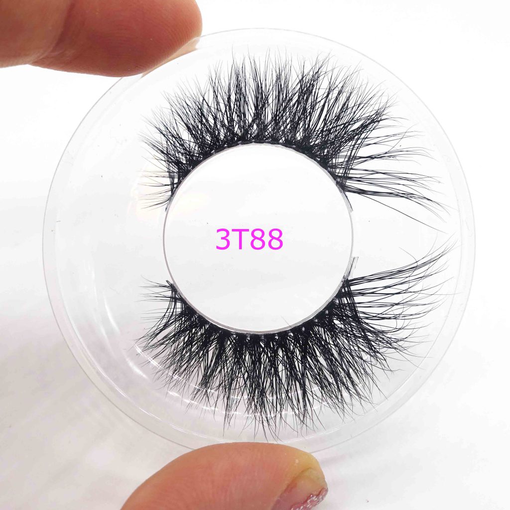 mink 3d lashes clear band