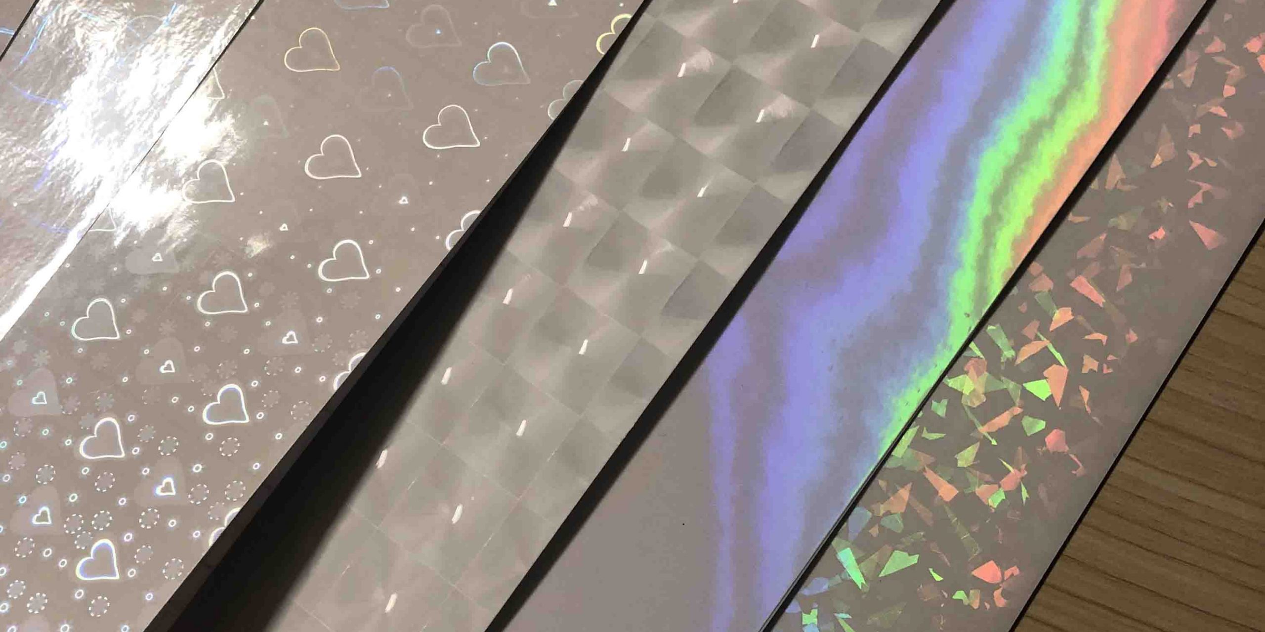 patterns of film for customized lashes boxes