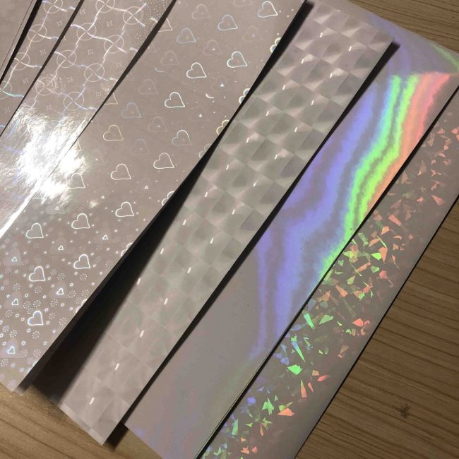 patterns of film for customized lashes boxes